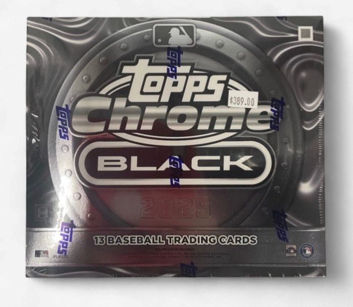 2025 Topps Chrome  Black Hobby Box