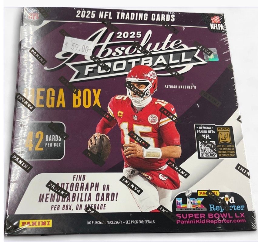 2025 Absolute football mega box