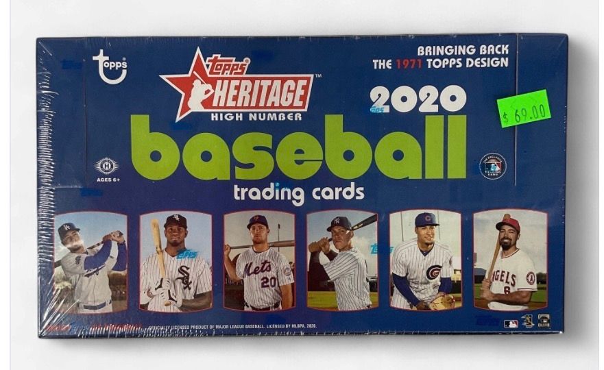 Topps heritage high number 2020 baseball trading cards