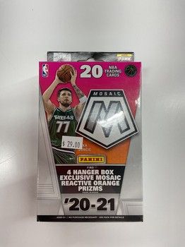 2020-21 Panini Mosaic Basketball Hangar