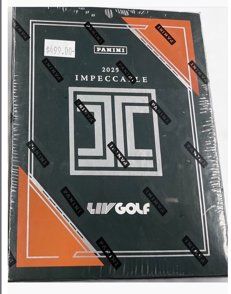 2025 Panini Impeccable Live Golf Sealed Box