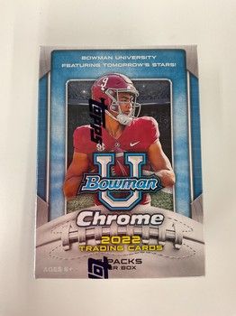 2022 Bowman U Chrome football blaster box factory sealed