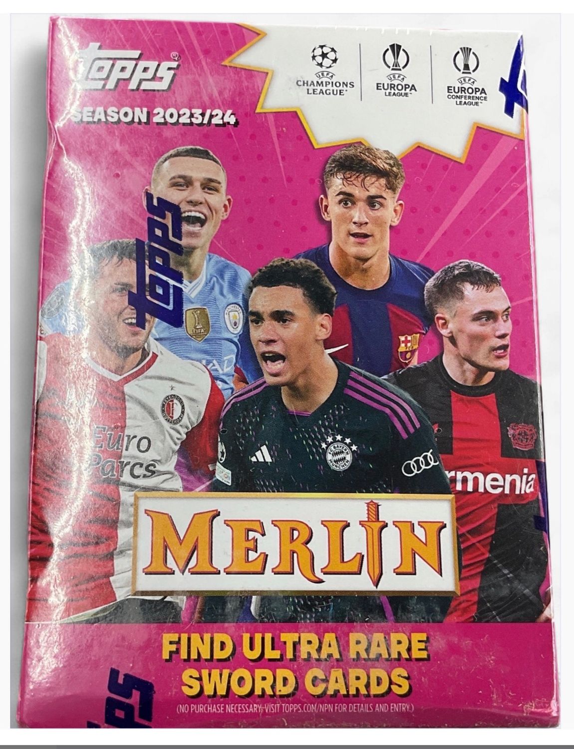 2023-24 Topps Merlin Soccer Blaster Box