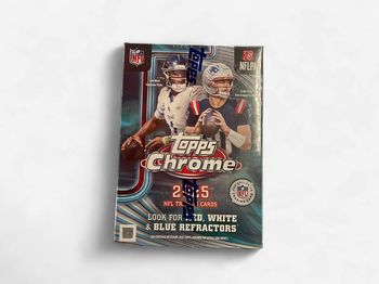 2025 Topps Chrome NFL Sealed Blaster Box