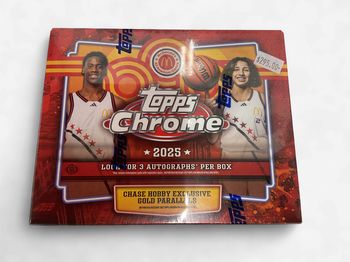 2025 Topps Chrome McDonalds Sealed Hobby Box