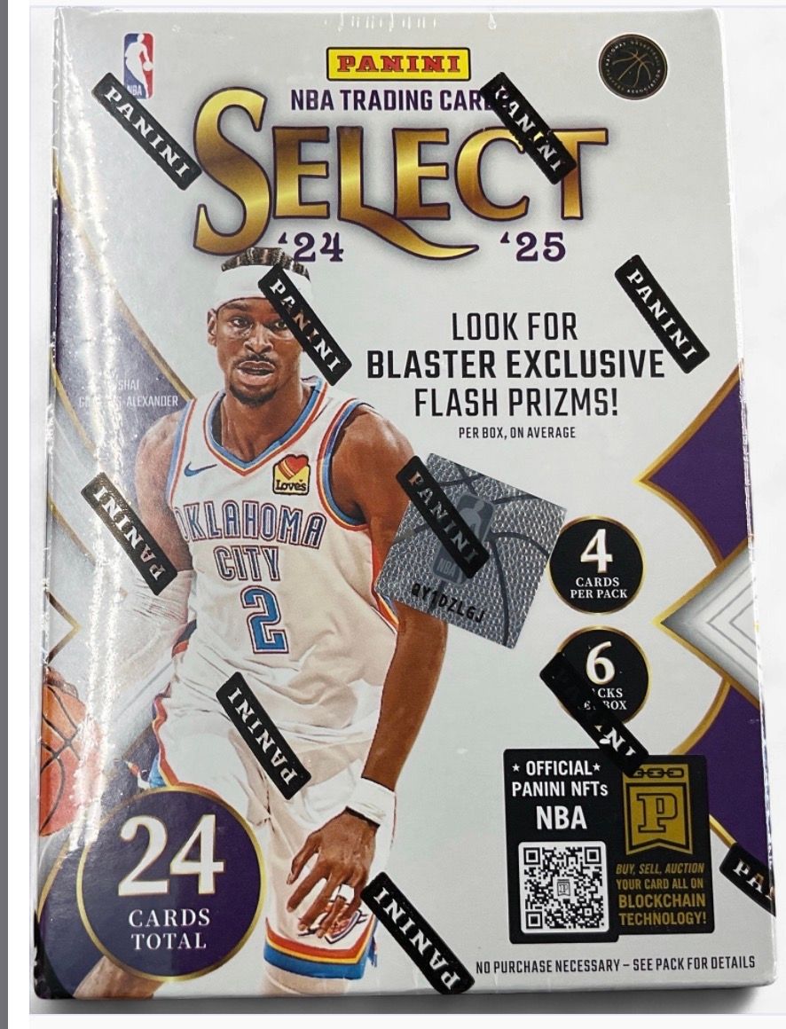 Select 2024/25 NBA Trading Card Box
