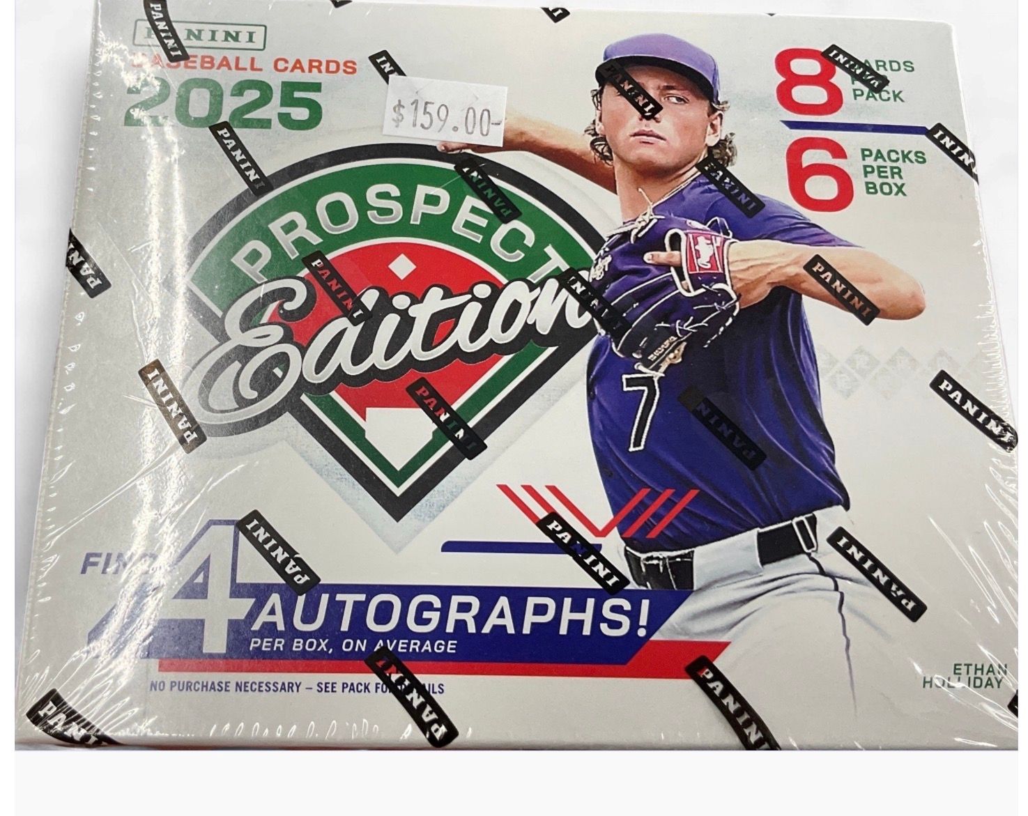 2025 panini Prospect Edition Baseball Box