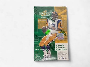 2000 Score NFL Rookie Preview Hobby Box