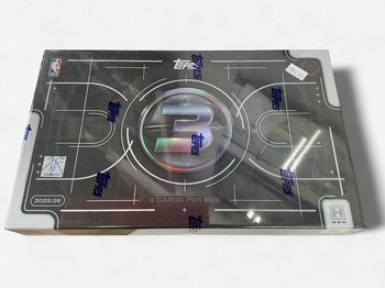 Topps 3 Basketball Sealed Box