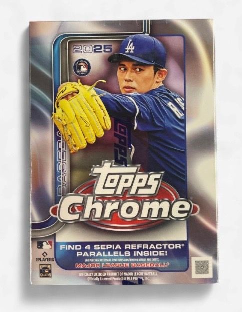2025 Topps Chrome Baseball  Blaster Box