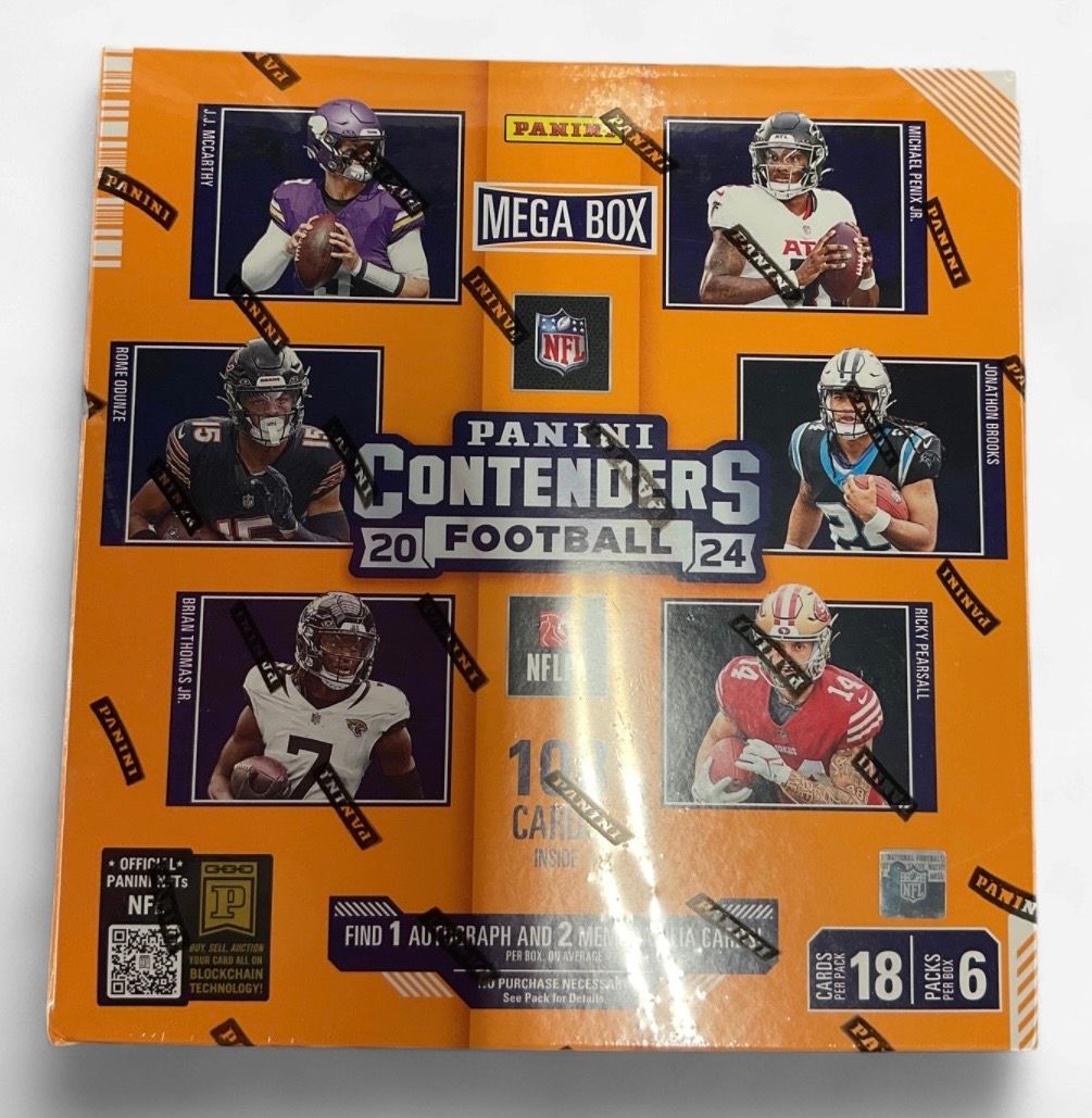2024 Panini Contenders Football Sealed Mega Box