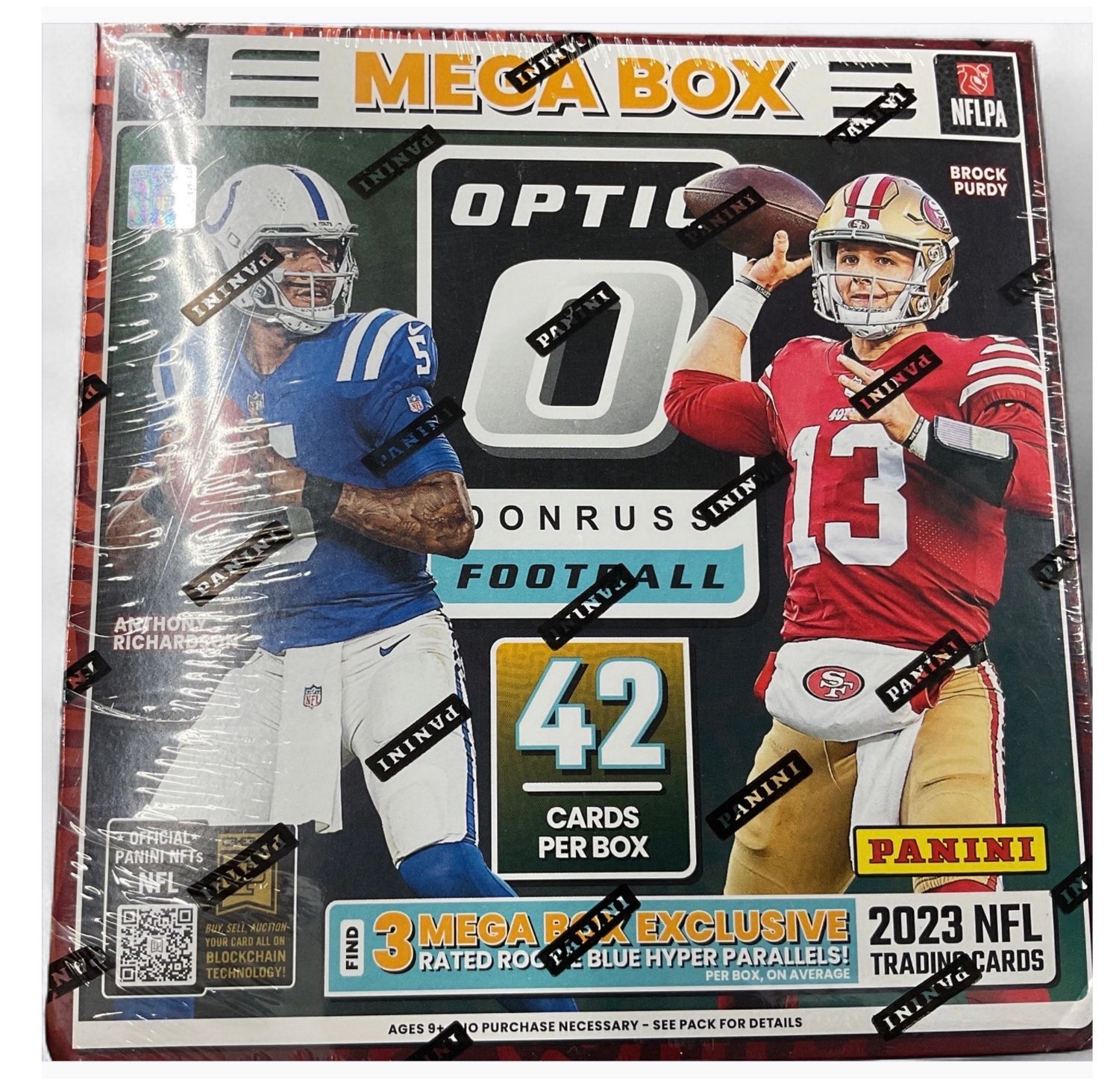2023 Panini Donruss Optic NFL Football MEGA Box BLUE Hyper Parallels - FAST SHIP 2023 Panini Donruss Optic NFL Football MEGA Box BLUE Hyper Parallels - FAST SHIP