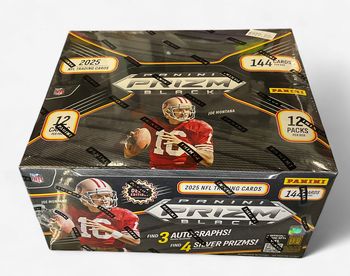 2025 Panini Prizm  black hobby box