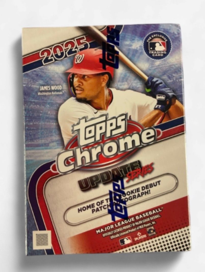 2025 Topps Chrome Baseball Update Series Blaster Box 2025 Topps Chrome Baseball Update Series Blaster Box