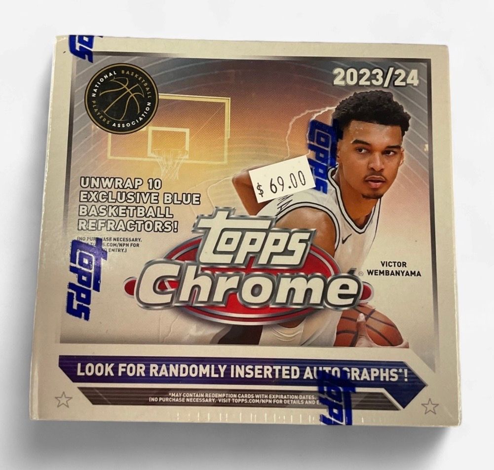 2023/2024 Topps Chrome Basketball Mega Box