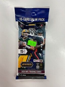 2024 Panini Mosaic Football 15 Card Jumbo Value
