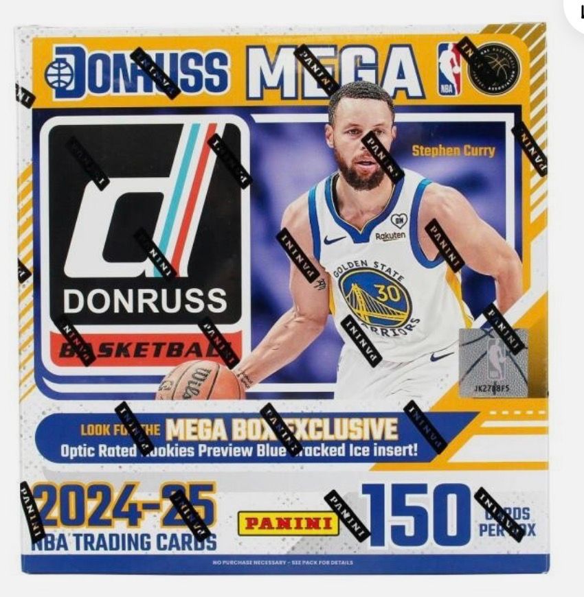 2024-25 Donruss Basketball Sealed Mega Box 2024-25 Donruss Basketball Sealed Mega Box