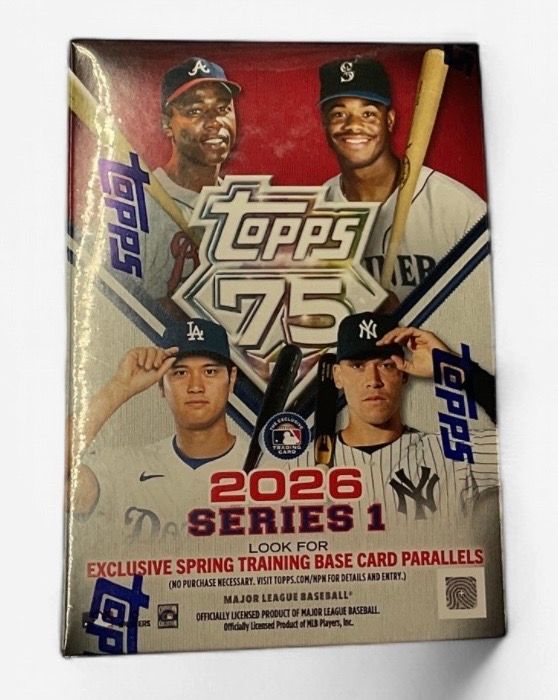 2026 Topps 75 Series 1 Baseball Blaster Box