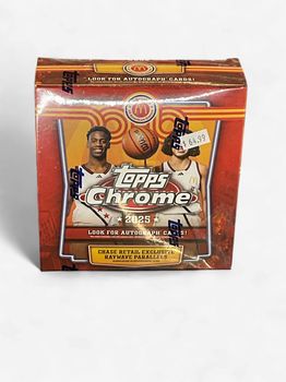 2025 Topps chrome McDonald’s mega box