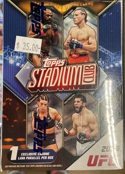 2025 Topps Stadium Club UFC Box