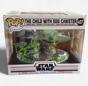 Funko Pop! Star Wars The Child with Egg Canister # 407 Pristine COA