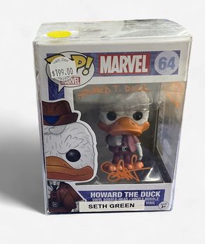 Funko Pop! Marvel Seth Green Autographed Howard the Duck # 62 JSA COA