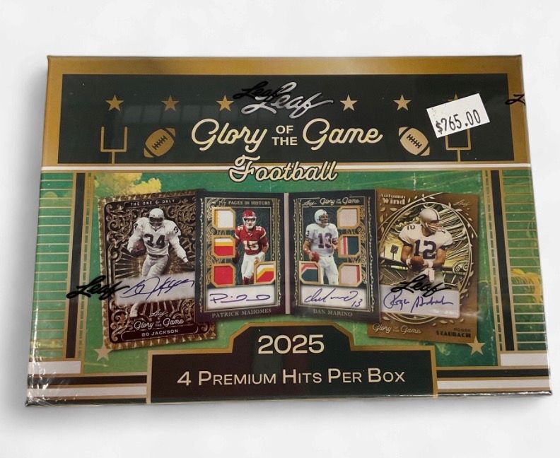 2025 Leaf Glory of the Game Football Hobby Box