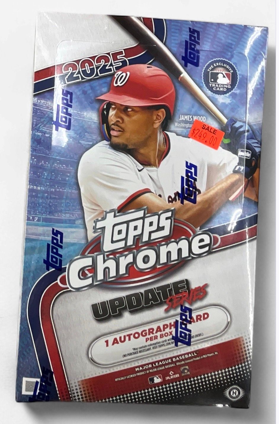 2025 Topps Chrome Hobby Box