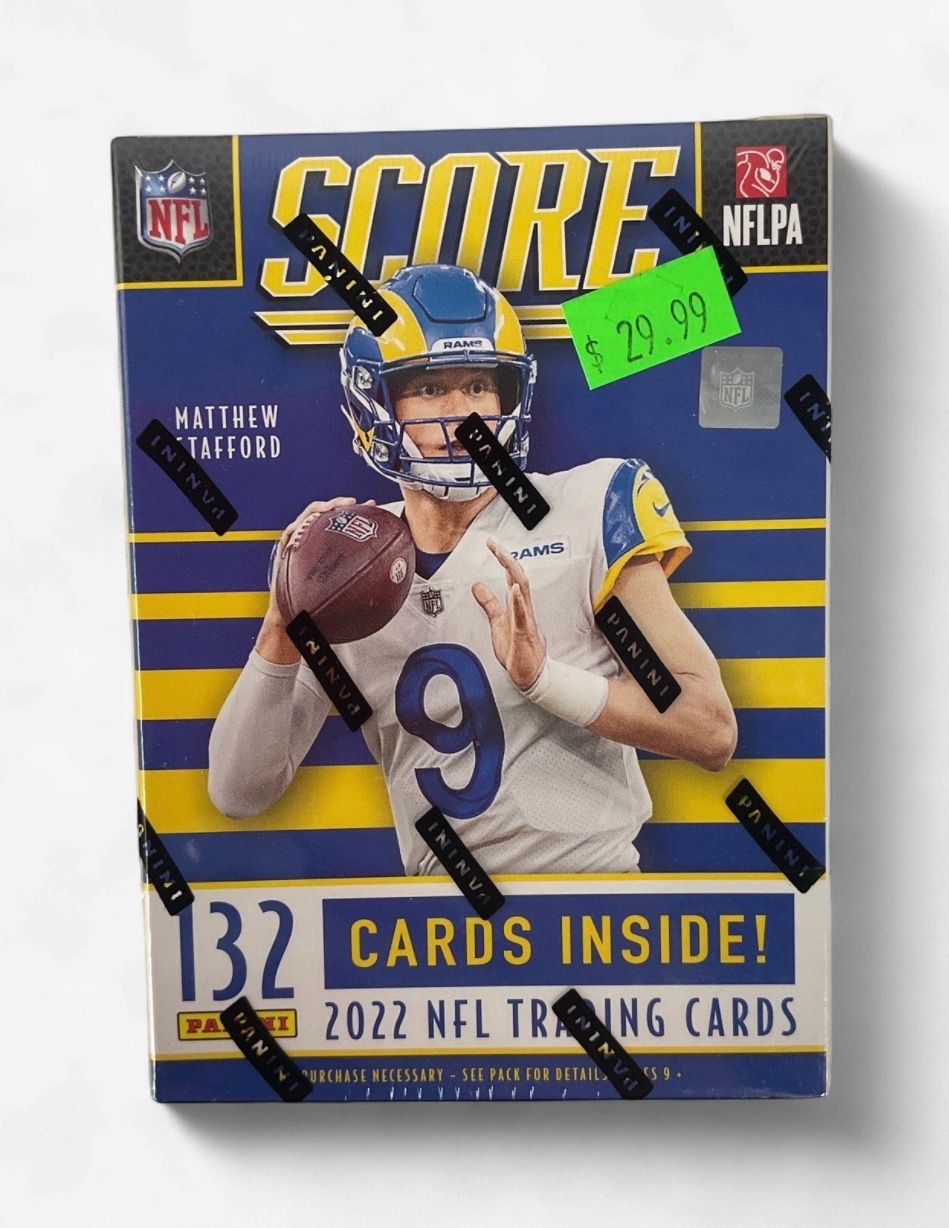 2022 Score Football Blaster Box