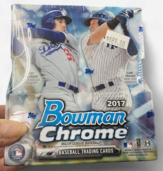 2017 Bowman Chrome Baseball Sealed Box