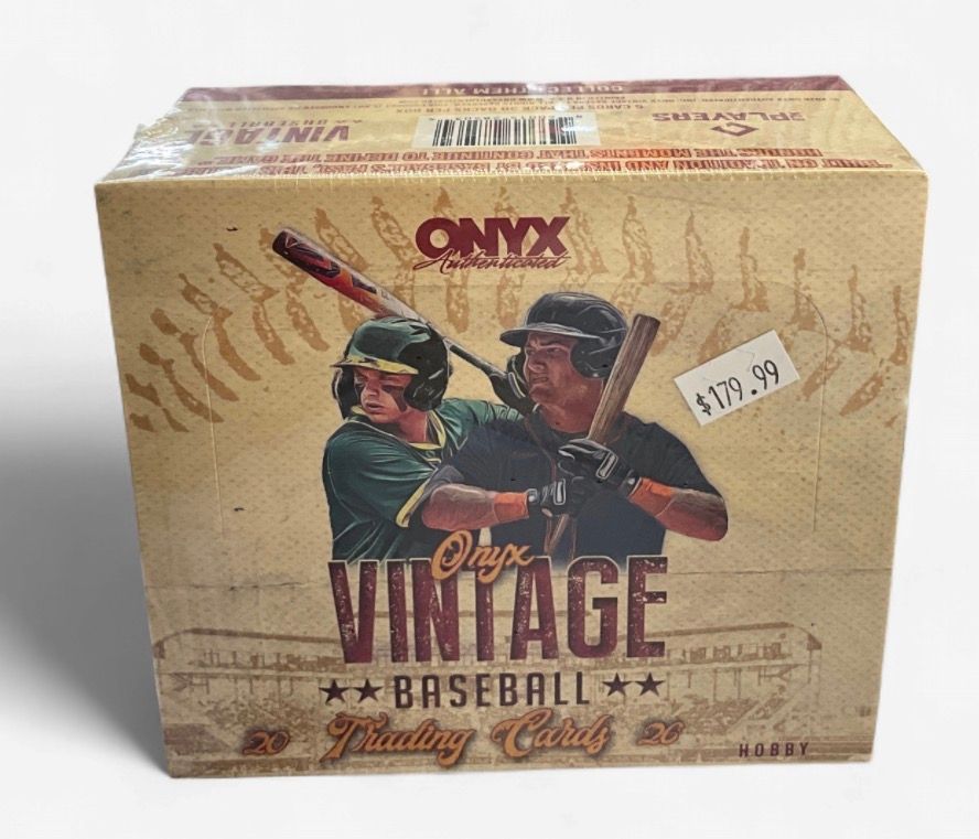 2026 Onyx Vintage Baseball Hobby Box