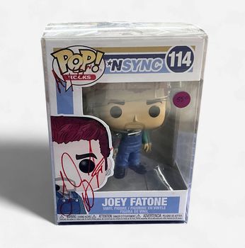 Funko Pop! Rocks NSYNC Joey Fatone Autographed # 114