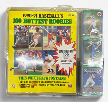 Score 1990-91 Baseball’s 100 Hottest Rookies