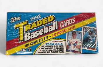 Topps 1992 Traded Baseball Cards Factory Sealed