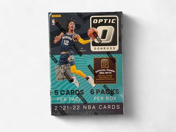 2021-22 Panini Donruss Optic Basketball Fanatics Blaster Box (Green Shock)