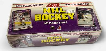 Score 1991 NHL Hockey Collector Set 440 Player Cards