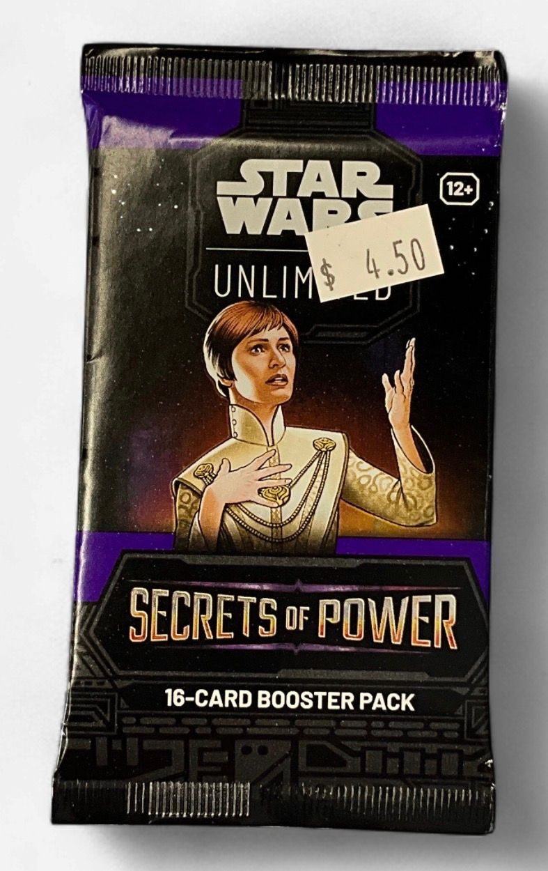 2025 Star Wars Unlimited Secrets of Power Booster Pack