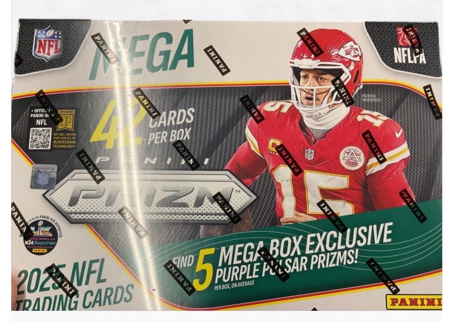 2025 Panini NFL Sealed Mega Box