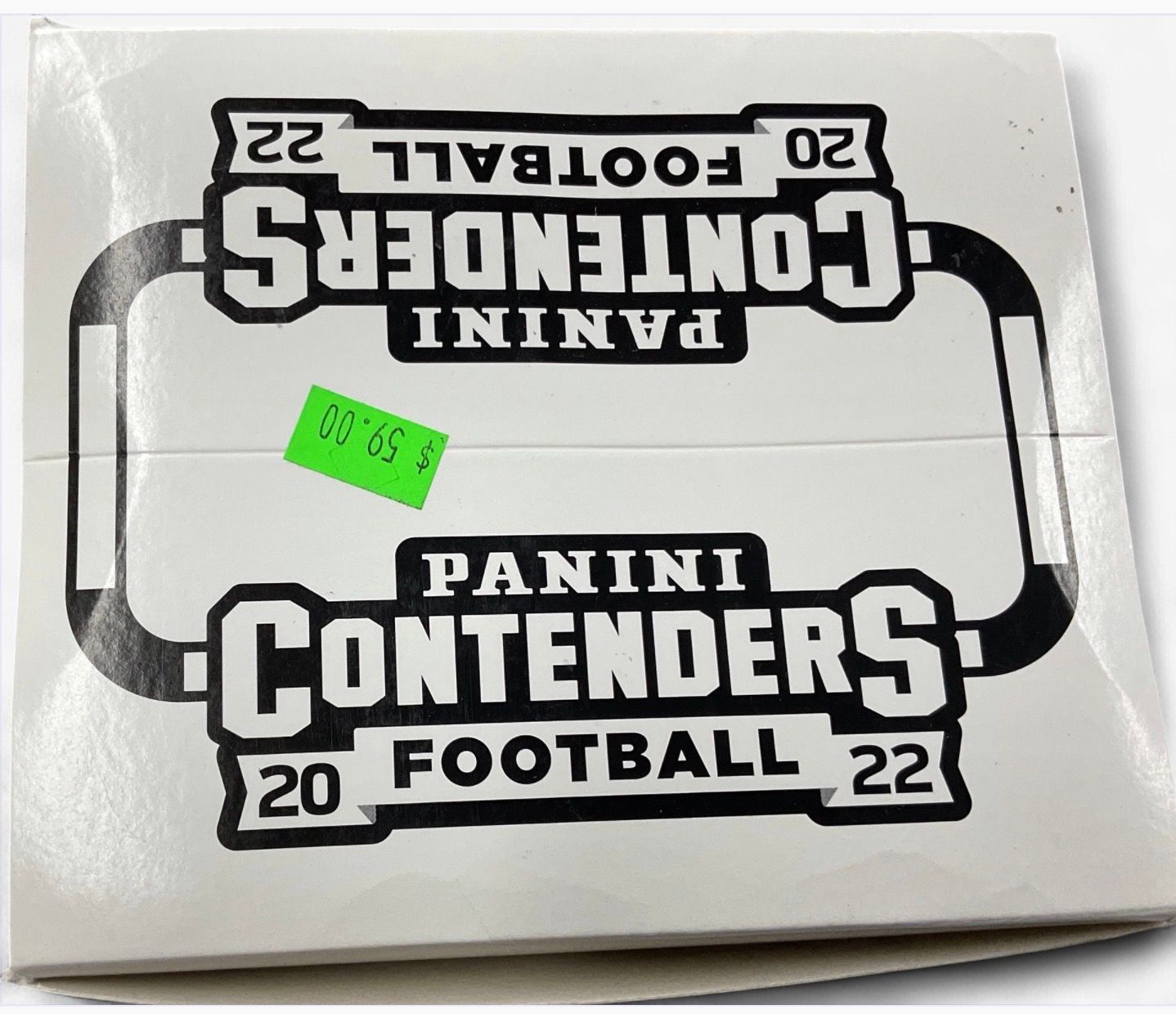 2022 Panini CONTENDERS Football Fat Pack Cello Box w/ 12 packsv
