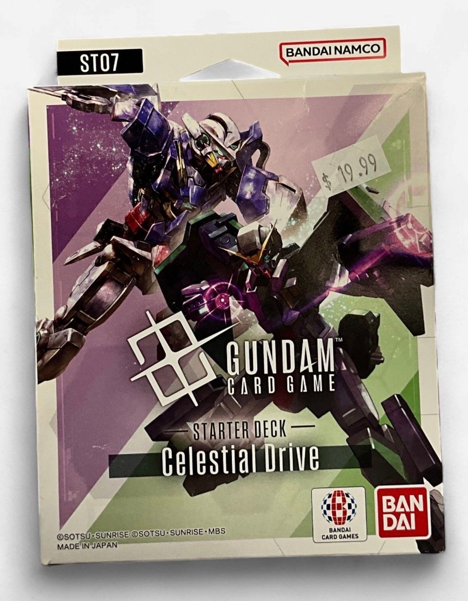 Gundam Card Game Celestial Drive Starter Deck Gundam Card Game Celestial Drive Starter Deck