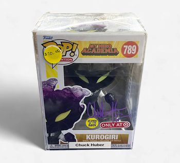 Funko Pop! My Hero Academia Chuck Huber Autographed Kurogiri # 789 JSA COA