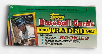 Topps Baseball Cards 1990 Traded Set Rookies