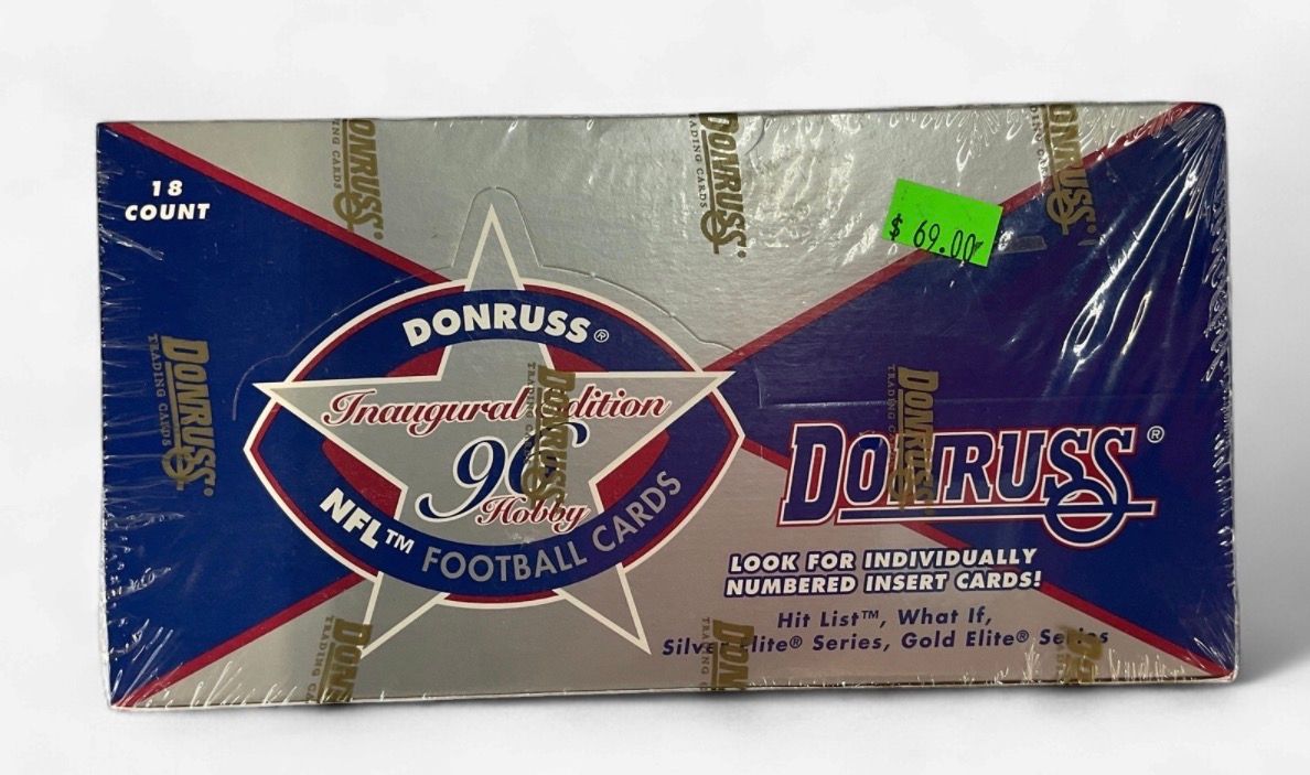 1996 Donruss Inaugural Edition NFL Hobby Box