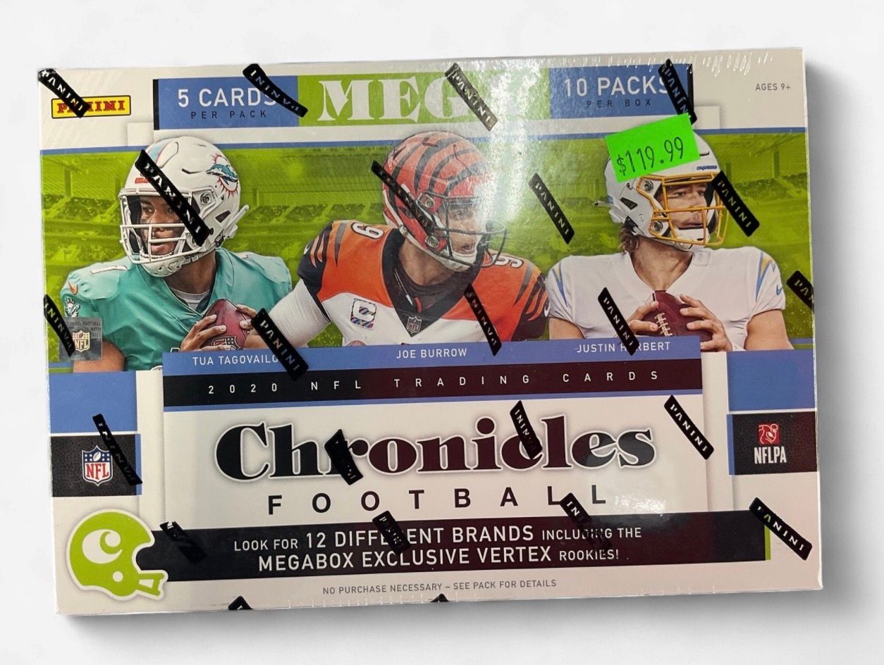 2020 Panini Chronicles NFL Mega Box Sealed