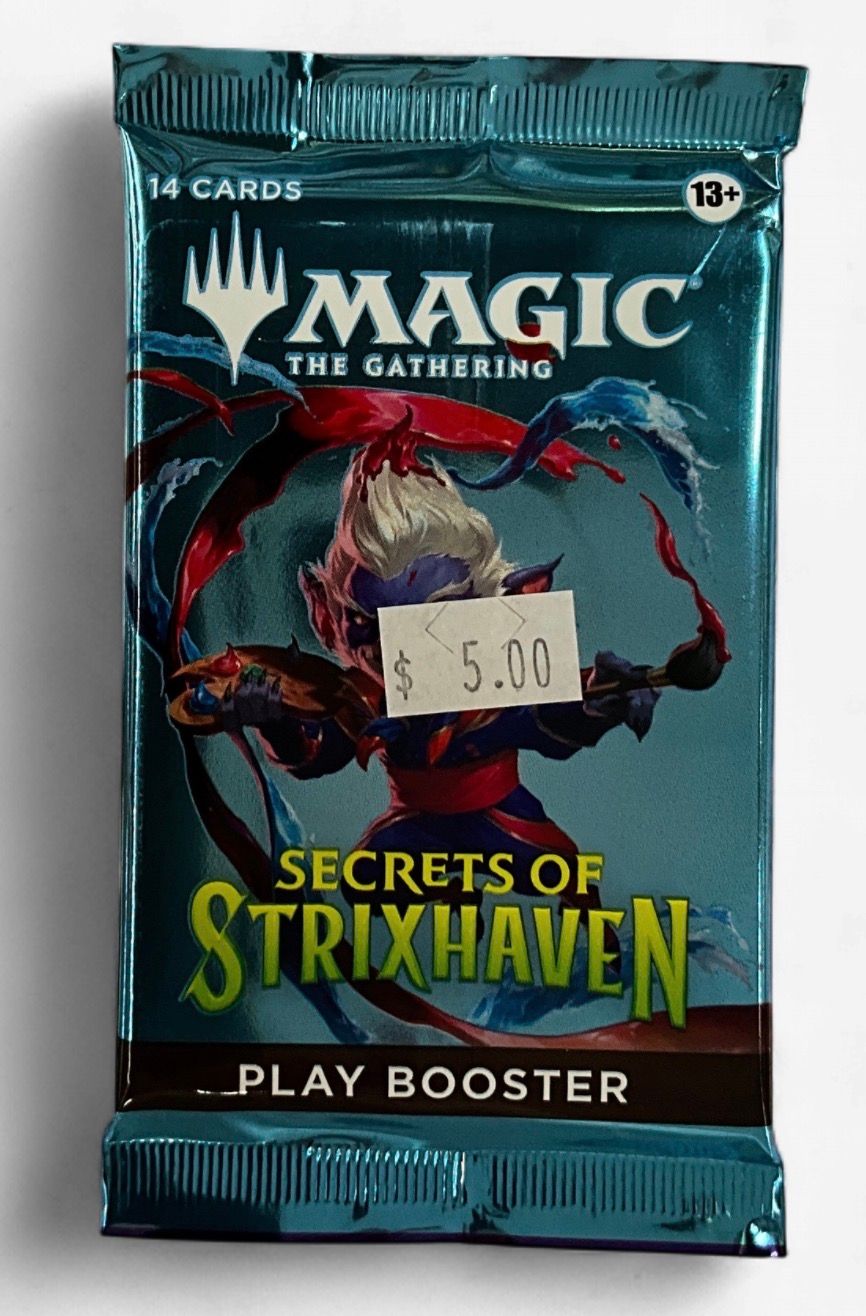 MTG Secrets Of Strixhaven Play Booster Single Pack