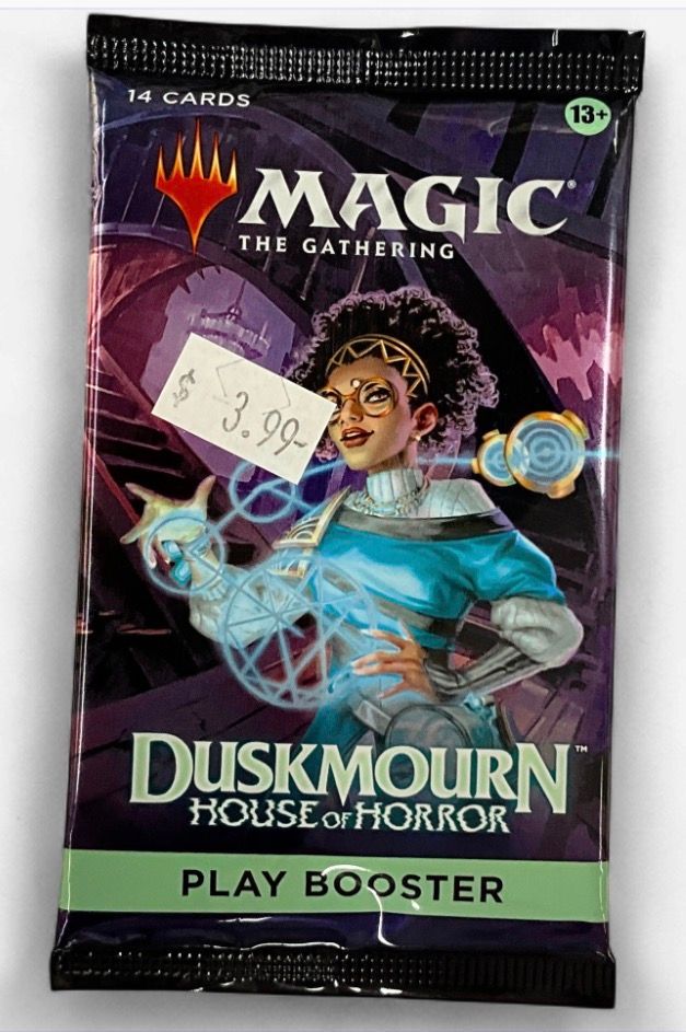 Magic the Gathering DuskMourn House of Horror Play Booster