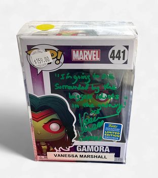 Funko Pop! Marvel Vanessa Marshall Autographed Gamora #441 JSA COA