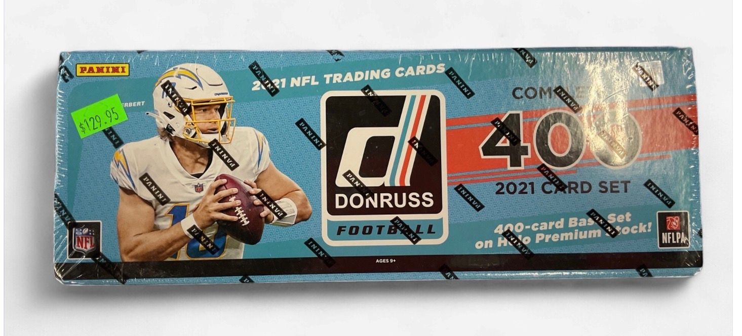 2021 Donruss Football Complete 400 Card Set Sealed