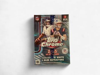 2025 Topps Chrome NFL Blaster Box