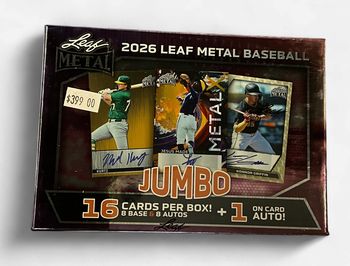 2026 Leaf Metal Baseball Jumbo Box